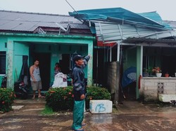 Angin Puting Beliung Terjang Bintan, 6 Rumah dan Posyandu Rusak