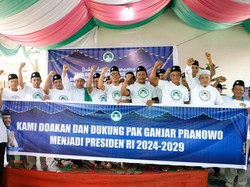 Dinilai Religius-Nasionalis, Ganjar Didukung Nyapres Para Ulama di Sumut