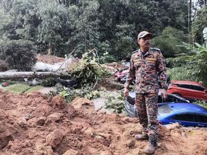 Korban Tewas Tanah Longsor di Malaysia Bertambah Jadi 16 Orang
