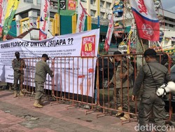 Tak Berizin, Tugu Jogja Expo Ditutup Paksa Petugas Gabungan