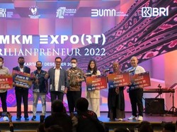 BRI Beri Penghargaan ke UMKM Peserta BRILIANPRENEUR 2022