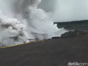 Fenomena Pasir Semeru Mengalir Tanpa Air, Begini Penjelasan Ahli Fenomena Pasir Semeru Mengalir Tanpa Air, Begini Penjelasan Ahli