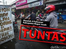 Before-After Jl Pabuaran: Dulu Aspal Hancur, Kini Beton Rata