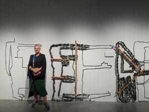 Mella Jaarsma Kolaborasi dengan Seniman Papua Buat Karya di artina.Sarinah Mella Jaarsma Kolaborasi dengan Seniman Papua Buat Karya di artina.Sarinah