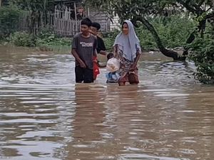 Pati Kembali Kebanjiran Pagi Ini, Ratusan Rumah di 4 Desa Tergenang