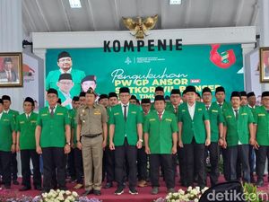 Pengurus Ansor Jatim Dilantik, Siap Lawan Politik Identitas Jelang 2024