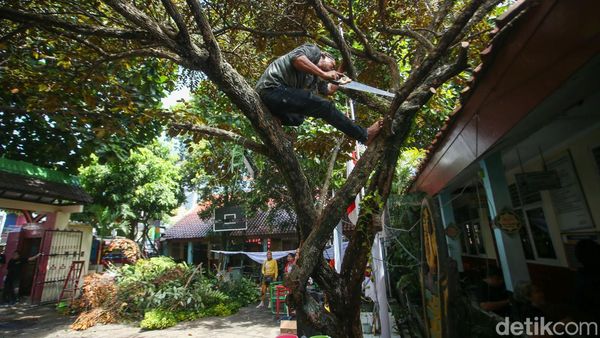 Relokasi SDN Pocin 1 Ditunda, Orang Tua Murid Beberes Sekolah