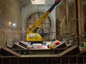 Stasiun MRT Monas dan Thamrin Sudah Tersambung! Stasiun MRT Monas dan Thamrin Sudah Tersambung!