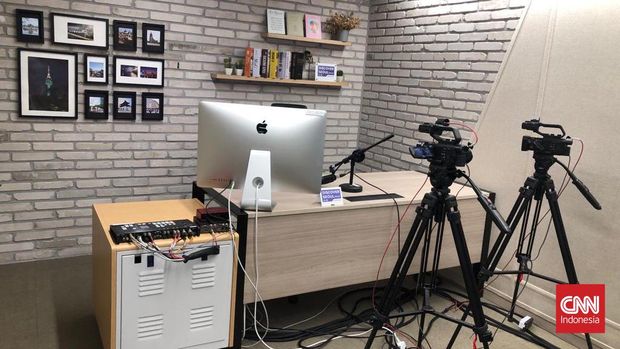 suasana salah satu studio di Plaza Seoul Tourism