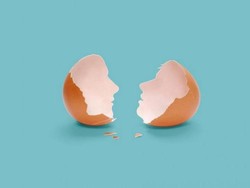 Tes Kepribadian: Gambar Wajah Atau Cangkang Telur yang Pertama Dilihat?