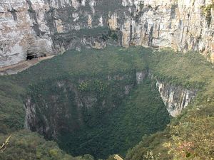 Lubang Raksasa di China Jadi Misteri Geologis Terbesar di Dunia Lubang Raksasa di China Jadi Misteri Geologis Terbesar di Dunia