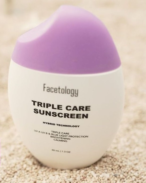 Facetology Triple Care Sunscreen/ Foto: instagram.com/facetologyofficial Facetology Triple Care Sunscreen/ Foto: instagram.com/facetologyofficial
