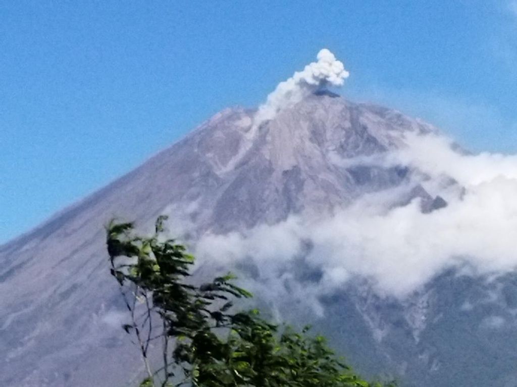 Gunung Semeru Kembali Erupsi Keluarkan Abu Setinggi 700 Meter