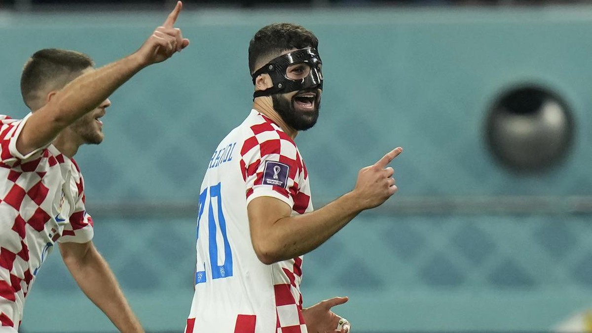 Bek muda Kroasia, Josko Gvardiol. (Foto: AP/Francisco Seco)