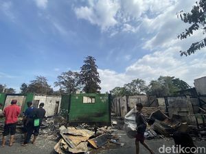Kondisi Terkini 52 Rumah di Manggarai Hangus Terbakar Akibat Sambaran Petir