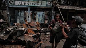 Kondisi Terkini Usai Kebakaran di Permukiman Manggarai