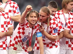 Dengan hasil ini, Kroasia keluar sebagai juara ketiga Piala Dunia 2022. Vatreni mengulangi pencapaian mereka meraih medali perunggu pada 1998. (Catherine Ivill/Getty Images)