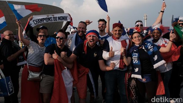 Lusail Iconic Stadium Riuh Jelang Final Piala Dunia 2022