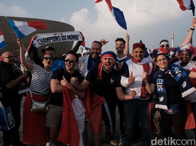 Lusail Iconic Stadium Riuh Jelang Final Piala Dunia 2022
