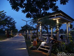 Menikmati Suasana Taman Kota ala Eropa di PIK 2