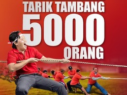 Dulu Tarik Tambang Dilakukan Prajurit Terlatih, Jangan Sepelekan Persiapan
