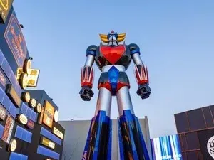 Wah! Patung Robot Grendizer di Arab Saudi Jadi Terbesar di Dunia