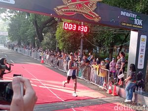 Seribuan Pelari Ramaikan Infantry Day Run 10K di Bandung