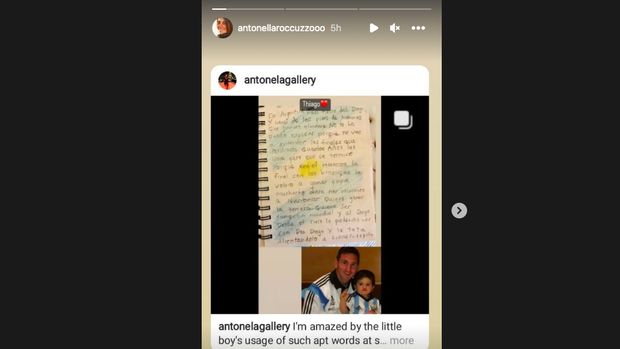 Tangkapan Layar Instagram Antonella