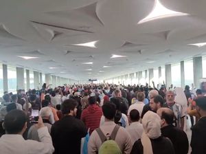 Suasana Jelang Argentina Vs Prancis