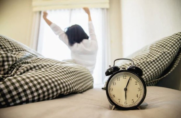 Bangun tidur pagi hari