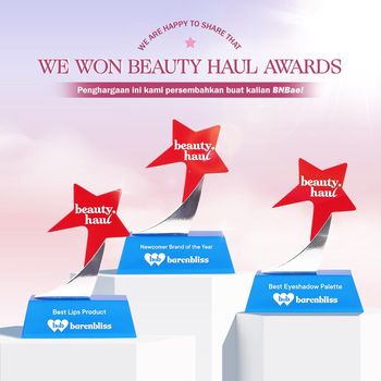 barenbliss memperoleh 3 penghargaan baru dari Beautyhaul Beauty Awards 2022