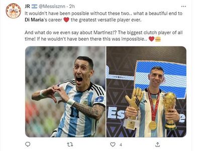 Emiliano Martinez dan Angel Di Maria, Ingat Namanya!