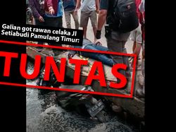 Before-After Proyek Got Jl Setiabudi Pamulang: Dulu Menganga, Kini Tertutup