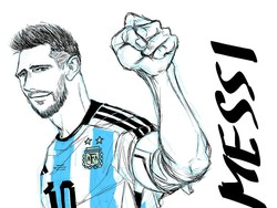 Messi Jadi Legenda Piala Dunia, Komikus Jepang Buat Gambar Sosoknya