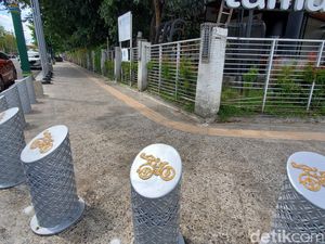 Cantiknya Jalur Pedestrian Jalan Panembahan Senopati Jogja Usai Dibenahi