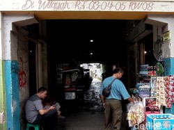 Awan Mendung di Kampung Braga Bandung