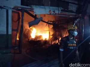 Suara Pedagang Usai Api Hanguskan Pasar Ciawi Tasikmalaya