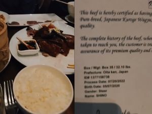 Makan Steak Wagyu, Wanita Ini Merasa Bersalah Lihat Asal-usulnya Makan Steak Wagyu, Wanita Ini Merasa Bersalah Lihat Asal-usulnya