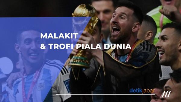 Malakit, Hiasan Trofi Piala Dunia yang Ada di Bandung