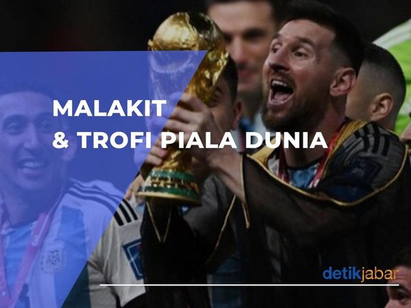 Malakit, Hiasan Trofi Piala Dunia yang Ada di Bandung