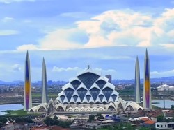 Progres Pembangunan Masjid Al Jabbar Capai 95 Persen