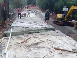 Hampir Rampung Diperbaiki, Jembatan Cisadane Bogor Bisa Dilintasi Pekan Ini