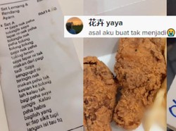 Pesan Paha Ayam Goreng, Pembeli Ini Tulis Curhatan yang Bikin Ngakak