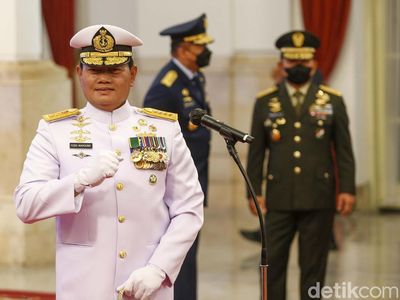 Potret Laksamana Yudo Margono Resmi Jadi Panglima TNI