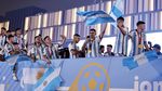 Potret Parade Kemenangan Argentina di Qatar