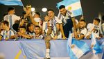 Potret Parade Kemenangan Argentina di Qatar