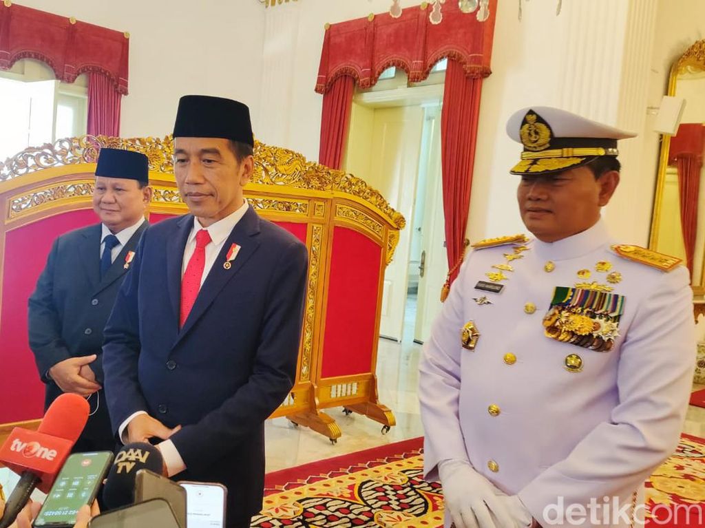 Pesan Jokowi ke Panglima TNI Yudo Margono: Jaga Kedaulatan-Netralitas TNI