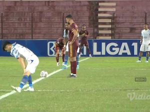 Saling Berbalas Serangan, PSM Masih Unggul 1-0 Lawan PSIS hingga Menit 30