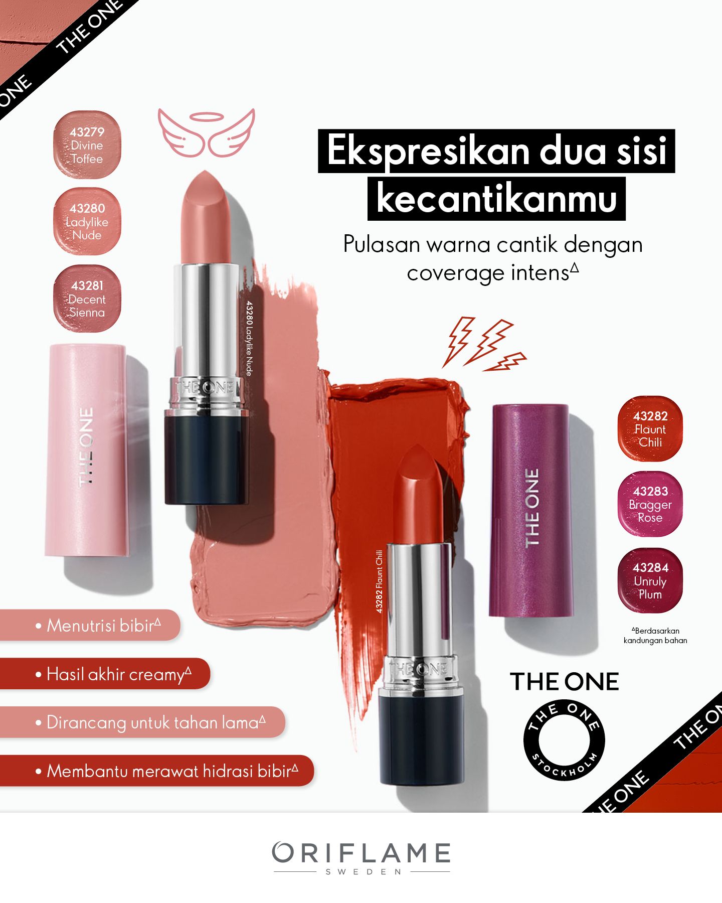 Rangkaian Lipstick Terbaru dari Oriflame