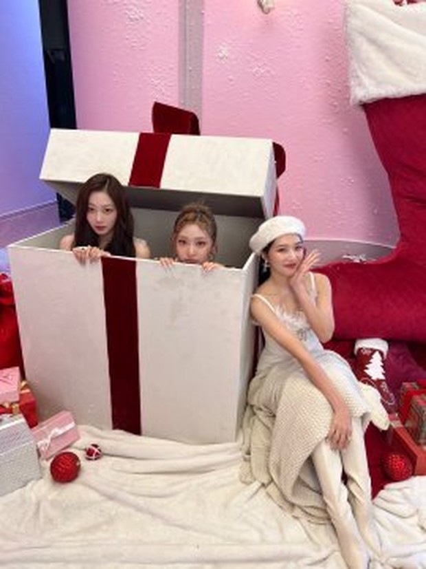 Red Velvet dan aespa/Foto: Official Twitter @aespa_official Red Velvet dan aespa